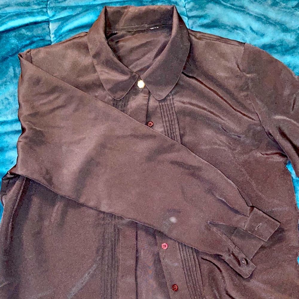 Back vintage long sleeve shirt